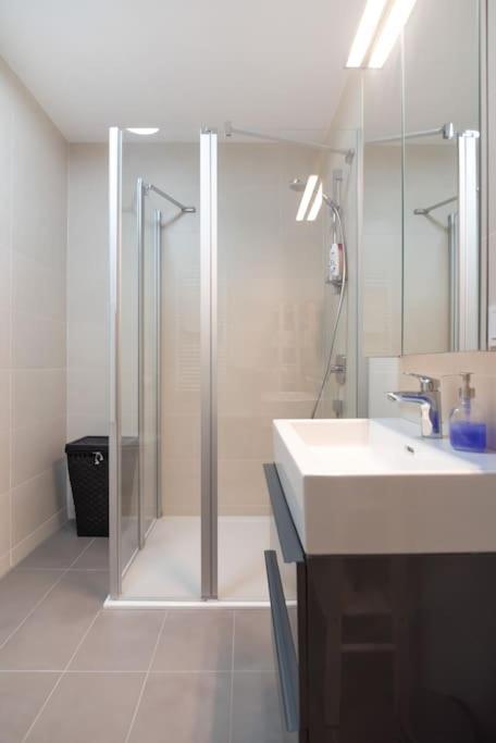 Hoch Hinaus, Neu Und Stilvoll Mit Pool Am Dach Apartman Bécs Kültér fotó
